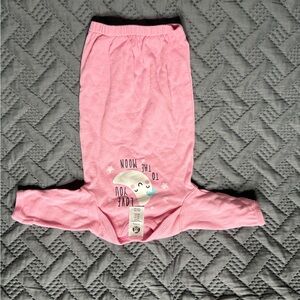 Gerber Pink Pajama Set with Moon Graphic